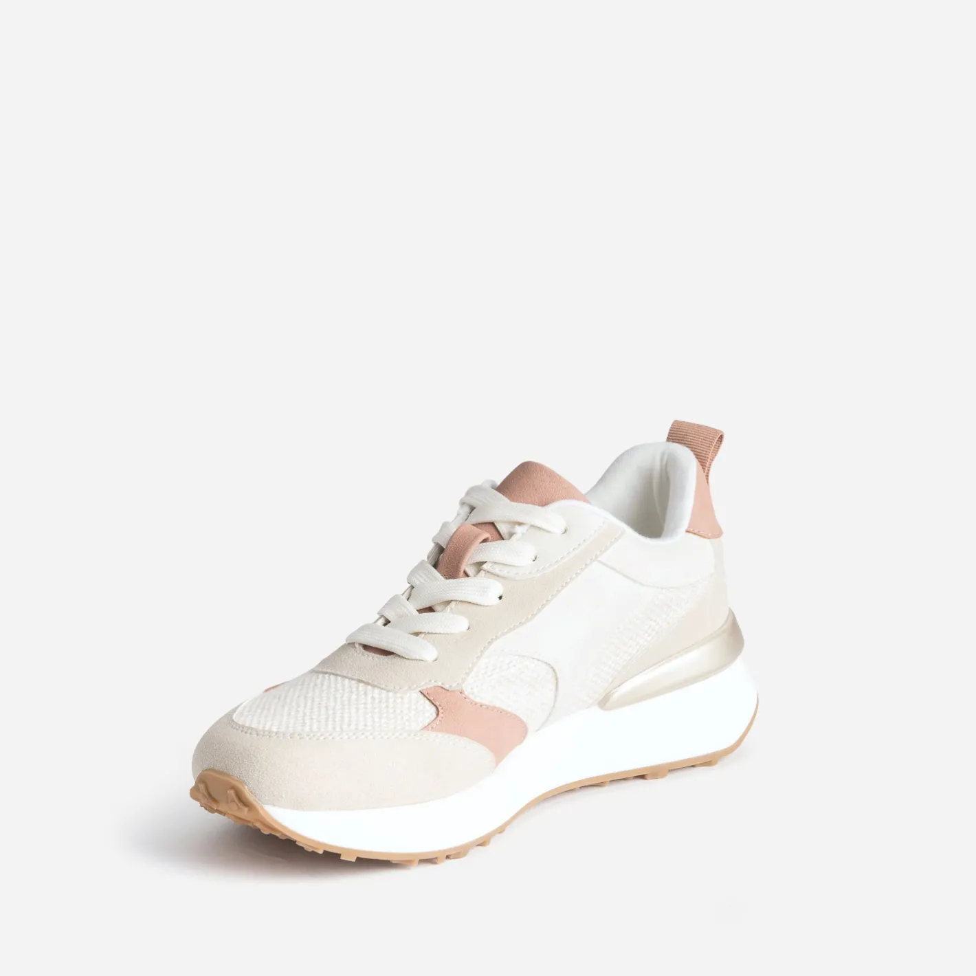 Tennis beige, vieux et taupe semelle amovible^Eram Online