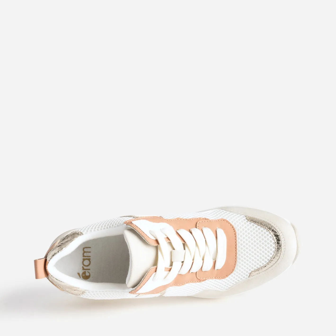 Tennis he, beige, terracotta semelle amovible^Eram Outlet