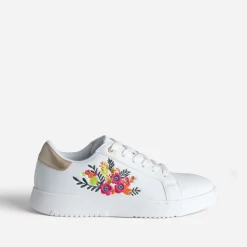 Tennis he brodée fleurs^Eram Hot