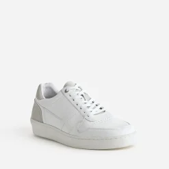 Tennis he éco-conçue en cuir détails gris^Eram Best