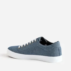 Tennis bleu chiné en toile^Eram New