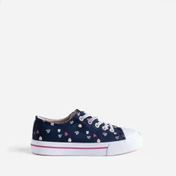 Tennis toile motifs cœurs^Buggy Online