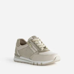 Tennis beige et dorée^Caprice Discount