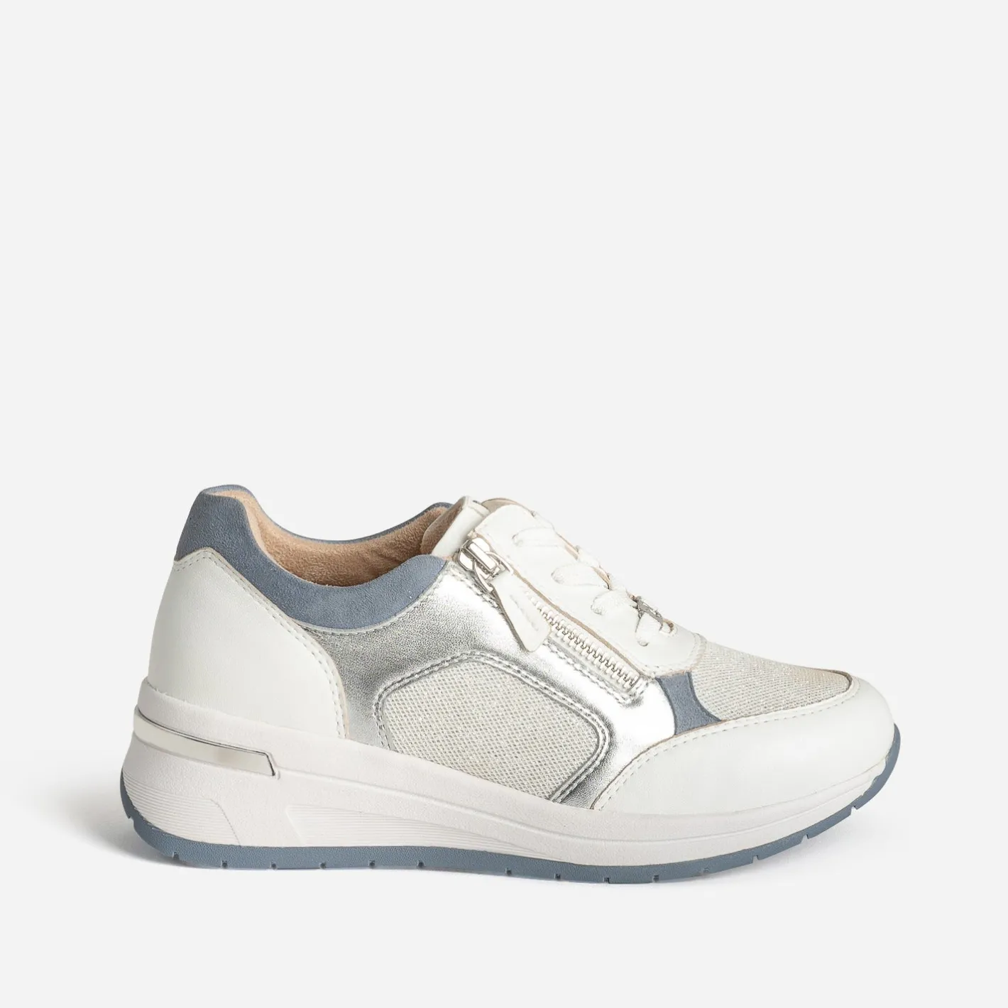 Tennis he, argenté bi-matière^Caprice Outlet