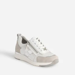 Tennis blanche, grise et^Caprice Outlet