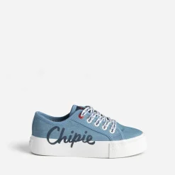 Tennis e en toile à plateforme^CHIPIE Sale