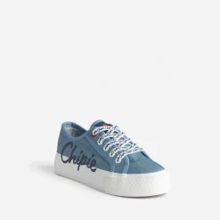 Tennis e en toile à plateforme^CHIPIE Sale
