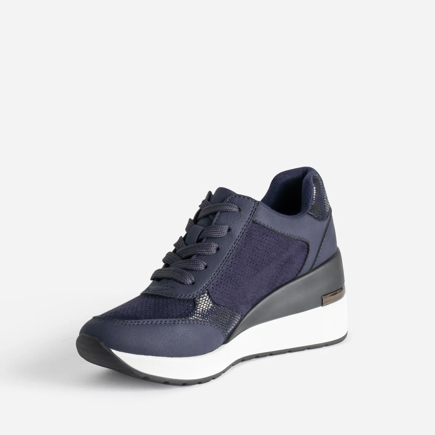 Tennis compensée bleu^Eram Clearance