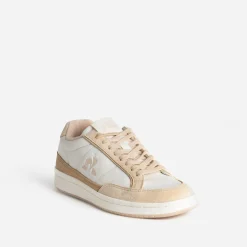 Tennis beige cuir^Le Coq Sportif Clearance
