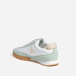 Tennis blanche et e bi-matière^Le Coq Sportif Sale