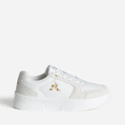 Tennis écrue et crème en cuir^Le Coq Sportif Online