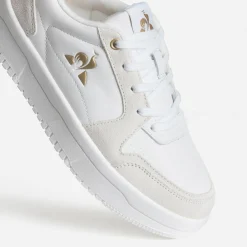 Tennis écrue et crème en cuir^Le Coq Sportif Online