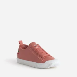 Tennis corail en toile^Le Temps des Cerises