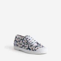 Tennis en toile imprimée fleurs^Le Temps des Cerises Clearance