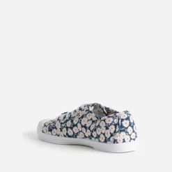 Tennis en toile imprimée fleurs^Le Temps des Cerises Clearance