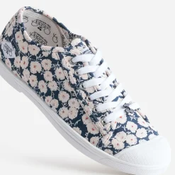Tennis en toile imprimée fleurs^Le Temps des Cerises Clearance