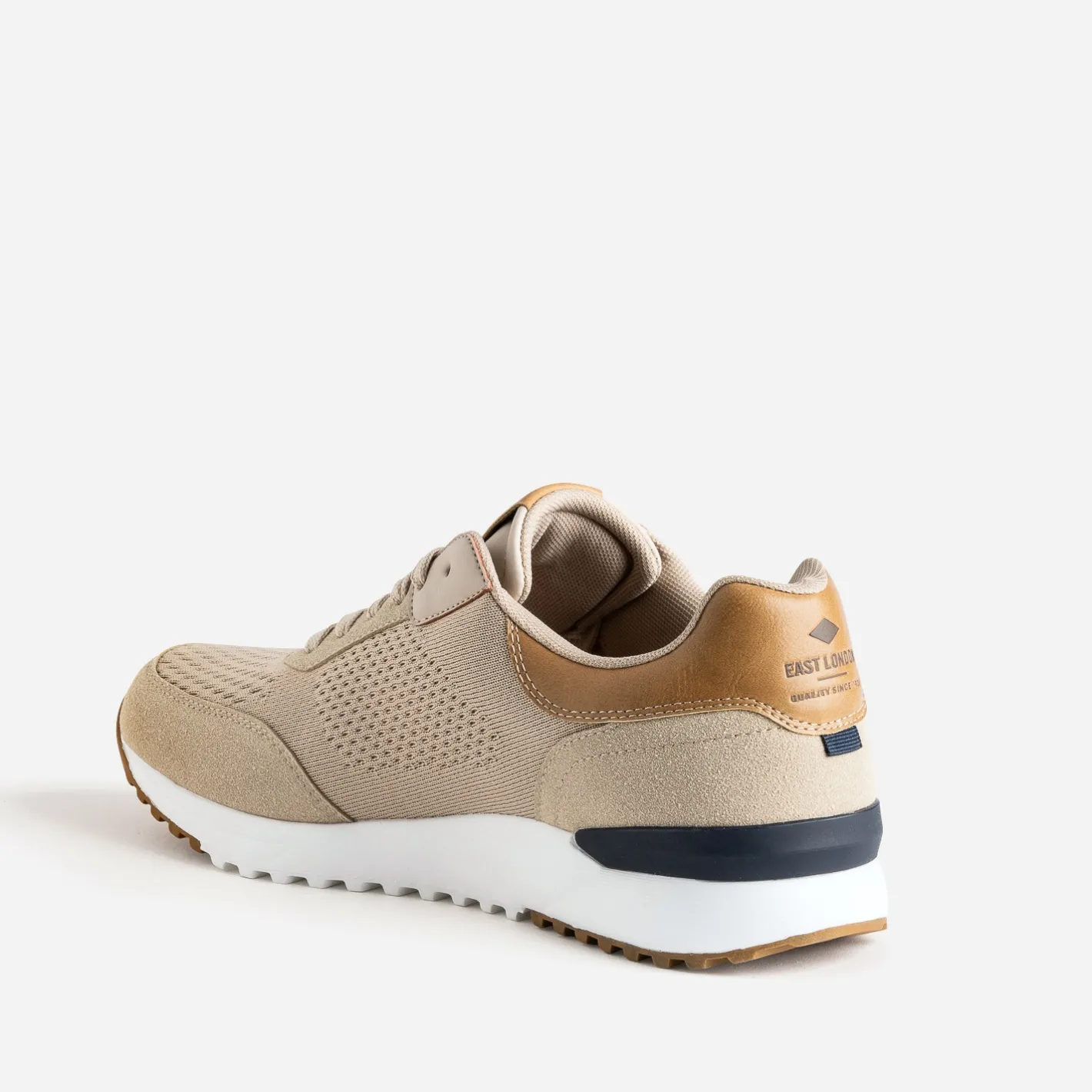 Tennis beige en mesh détails camel^Lee Cooper Clearance