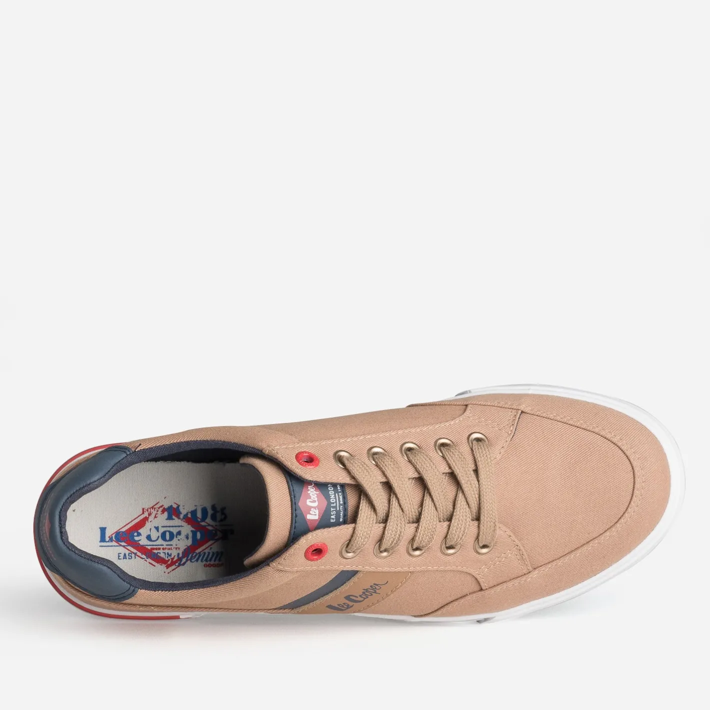 Tennis beige toile^Lee Cooper