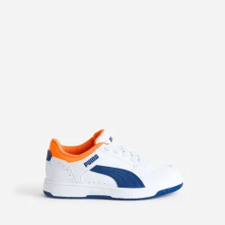Tennis blanche, e, orange^Puma Clearance