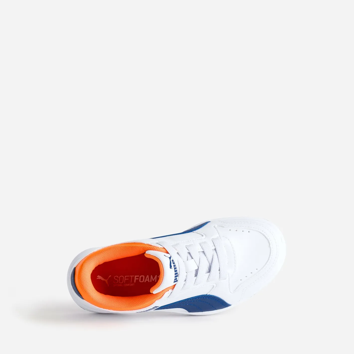 Tennis blanche, e, orange^Puma Clearance