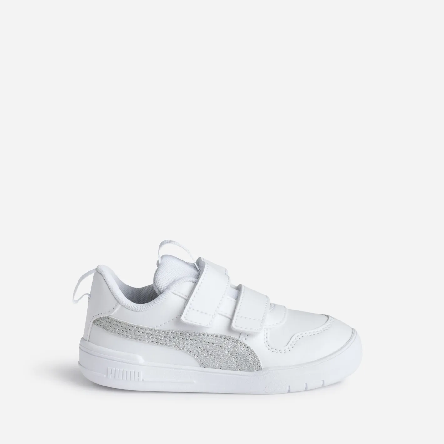 Tennis he et argentée à scratchs^Puma New