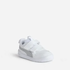 Tennis he et argentée à scratchs^Puma New