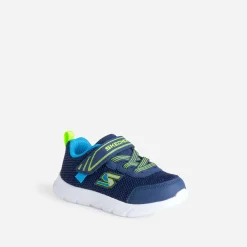 Tennis en tissu mesh bleu^Skechers Outlet