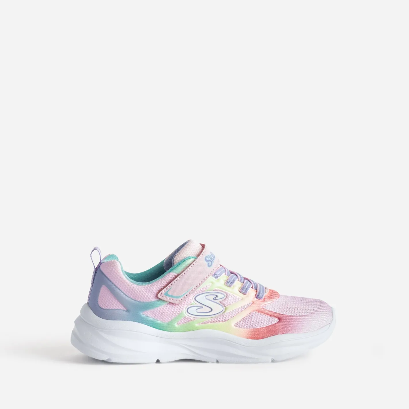 Tennis rose et fluo arc-en-ciel^Skechers Sale