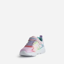 Tennis rose et fluo arc-en-ciel^Skechers Sale