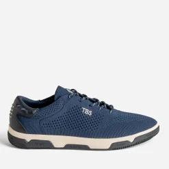 Tennis bleu en mesh^Tbs
