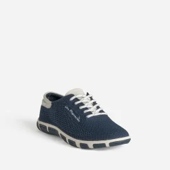 Tennis bleu en mesh^Tbs Sale