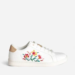 Tennis he broderies exclusives fleurs^Texto Online