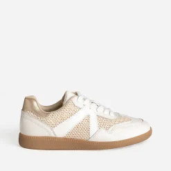 Tennis blanche et raphia^Texto Outlet