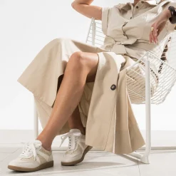 Tennis blanche et raphia^Texto Outlet