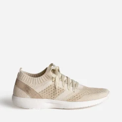 Tennis-chaussette et doré tricotée éco-conçue^Eram Hot