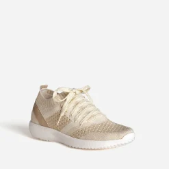Tennis-chaussette et doré tricotée éco-conçue^Eram Hot