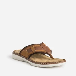 Tong camel en cuir^Eram Best