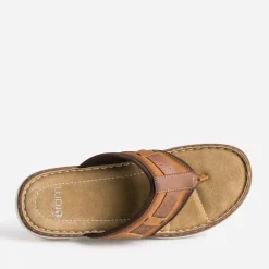Tong camel en cuir^Eram Best