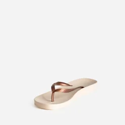 Tong beige brides marron^IPANEMA New