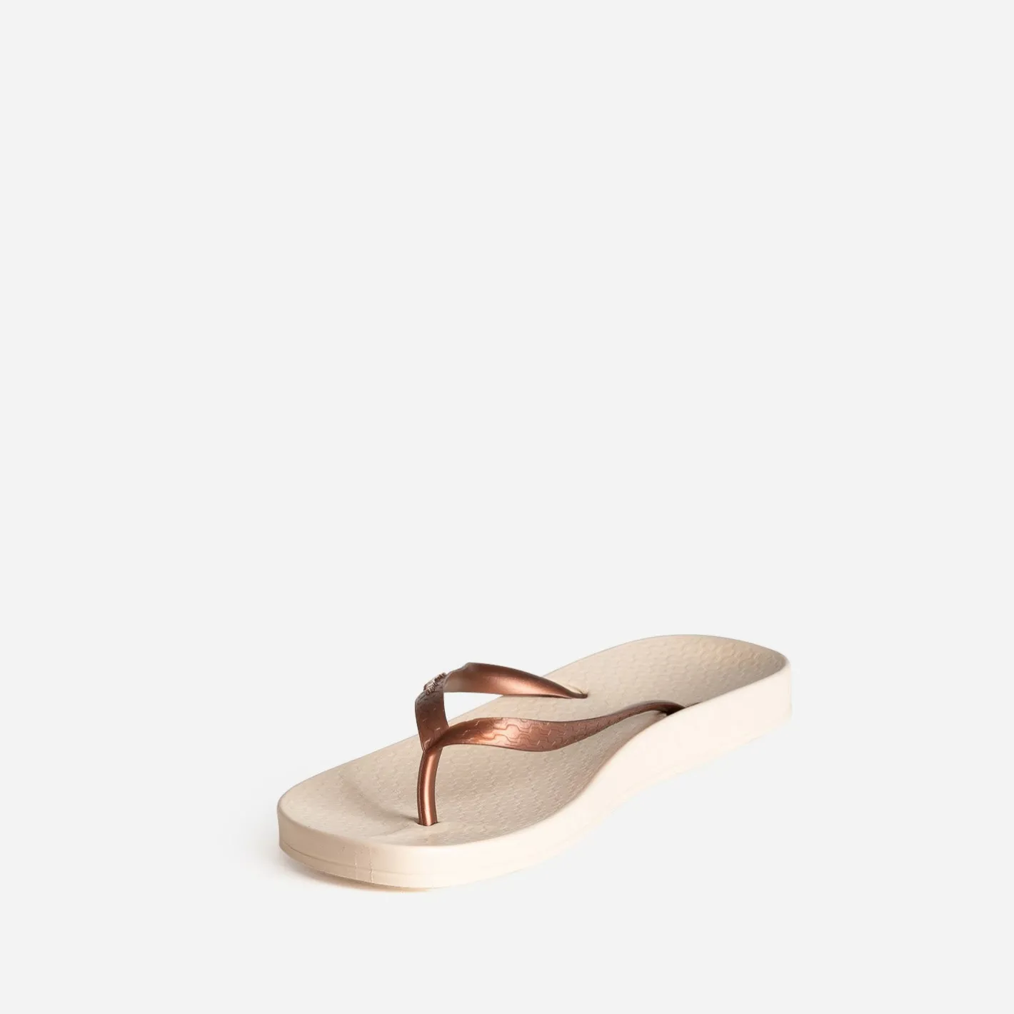 Tong beige brides marron^IPANEMA New