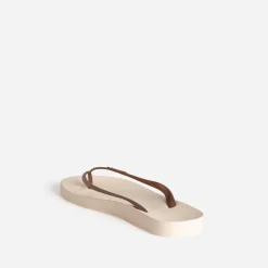 Tong beige brides marron^IPANEMA New