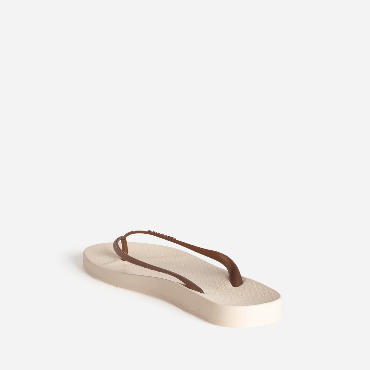 Tong beige brides marron^IPANEMA New
