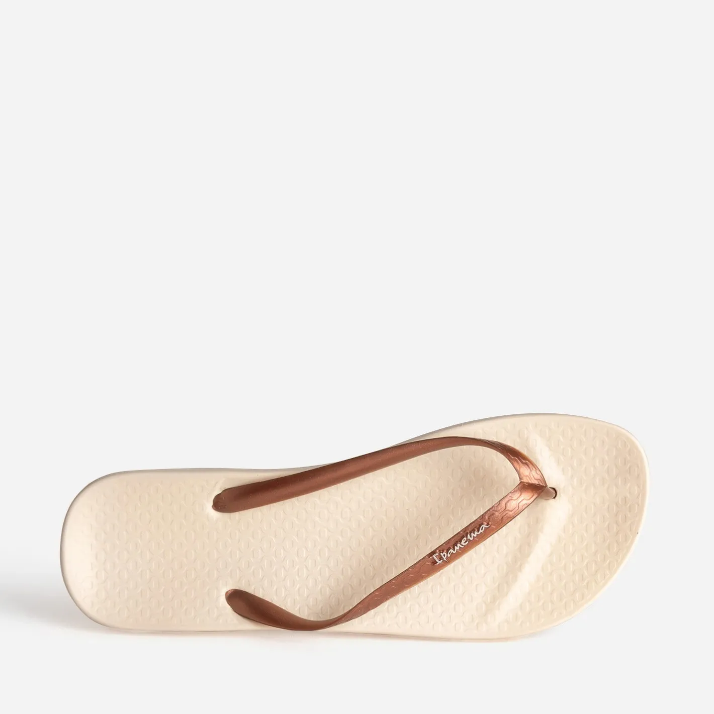 Tong beige brides marron^IPANEMA New