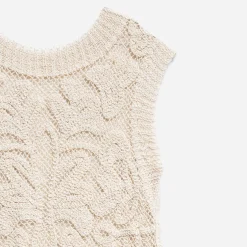Top façon crochet^Texto Hot