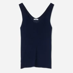 Top tricot côtelé^Texto Clearance