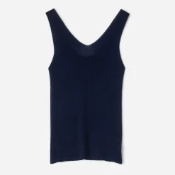 Top tricot côtelé^Texto Clearance