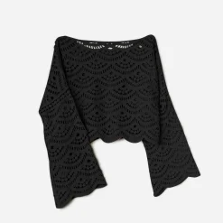 Top en macramé^Texto Discount