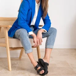 Veste de costume électrique^Texto Clearance