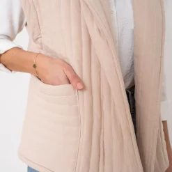 Veste matelassée sans manches^Texto Hot