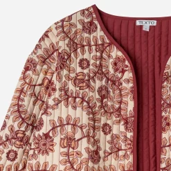 Veste imprimé fleurs indiennes^Texto Clearance